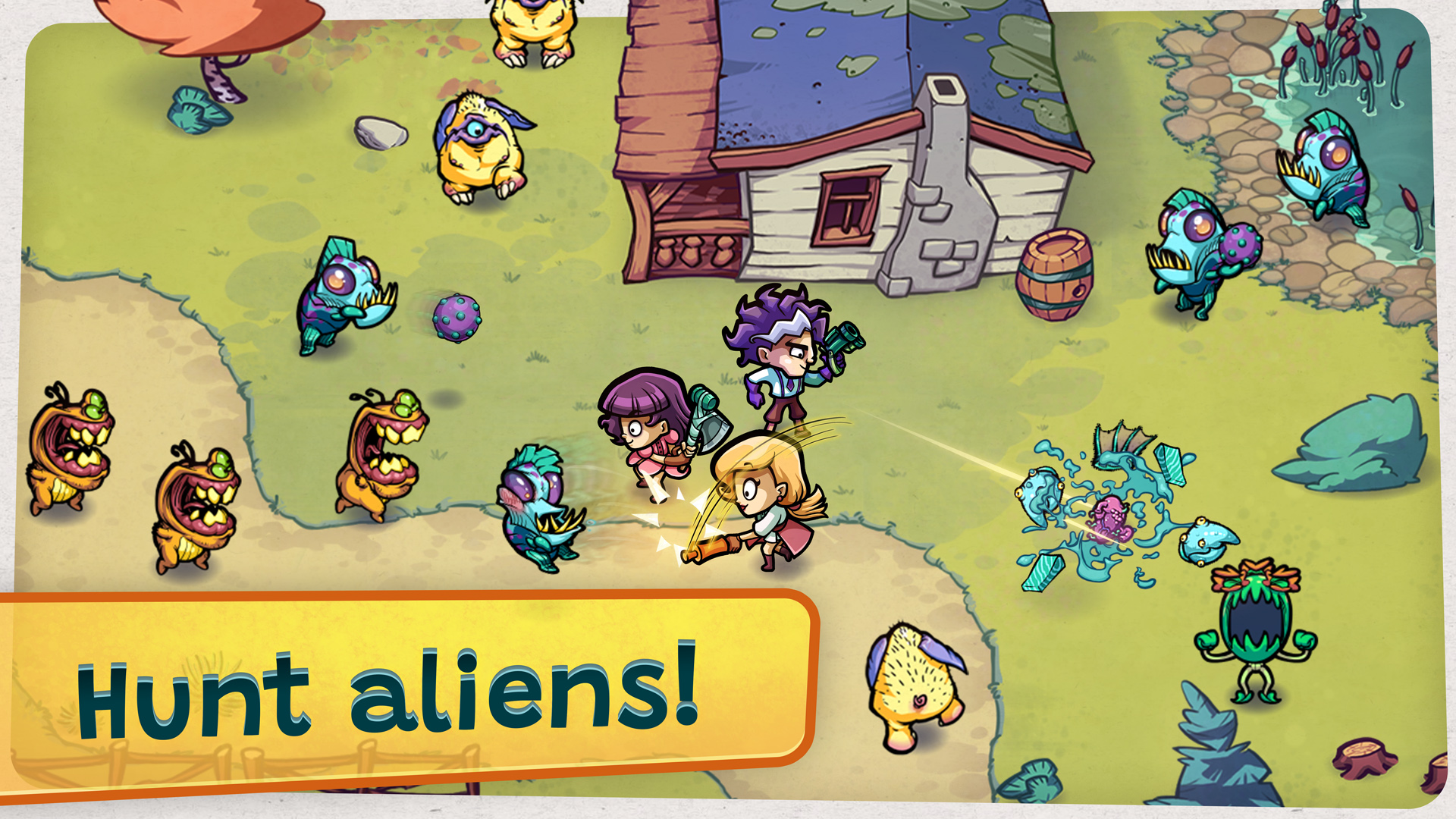 Télécharger Alien Food Invasion pour Android gratuit.