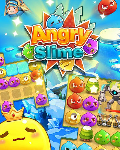 Télécharger Angry slime: New original match 3 pour Android gratuit.