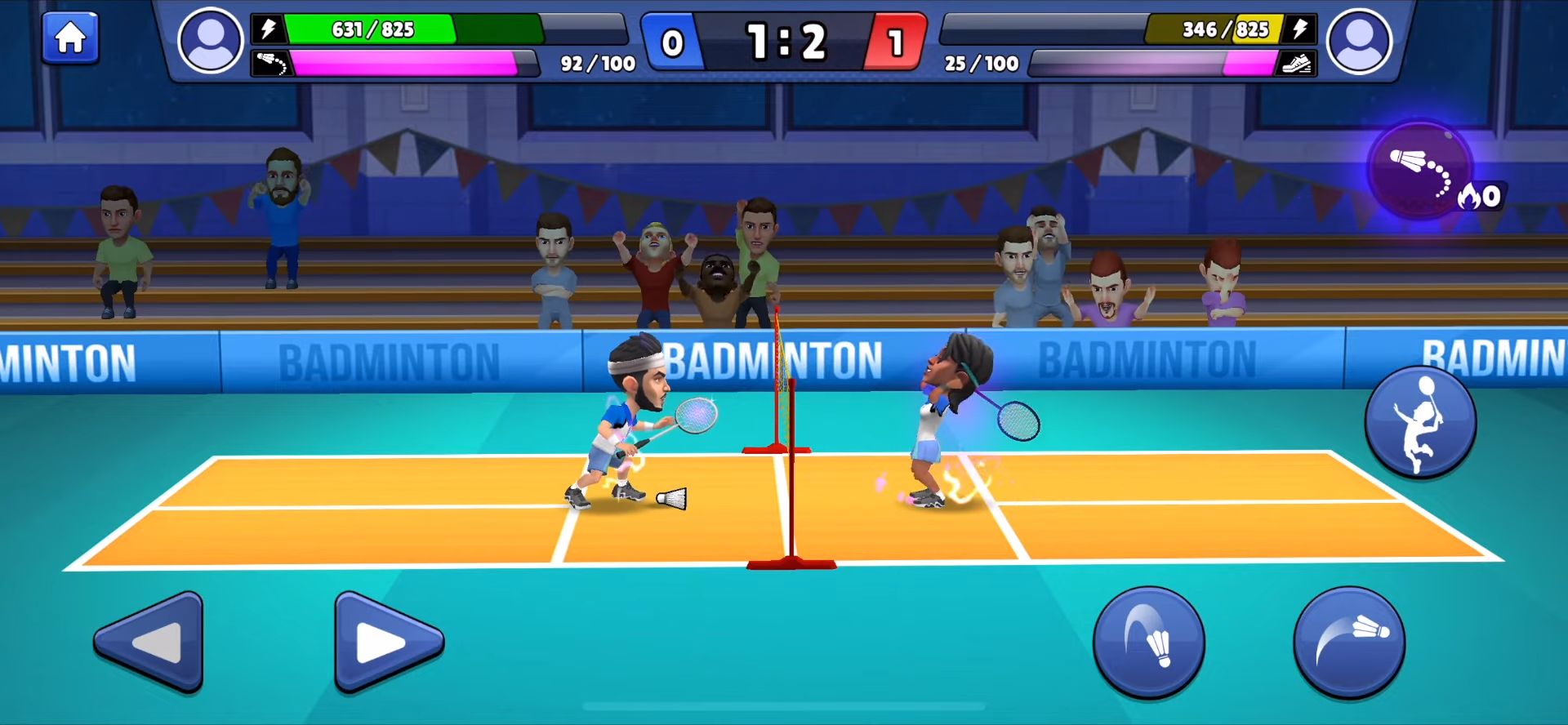 Télécharger Badminton Clash 3D pour Android gratuit.