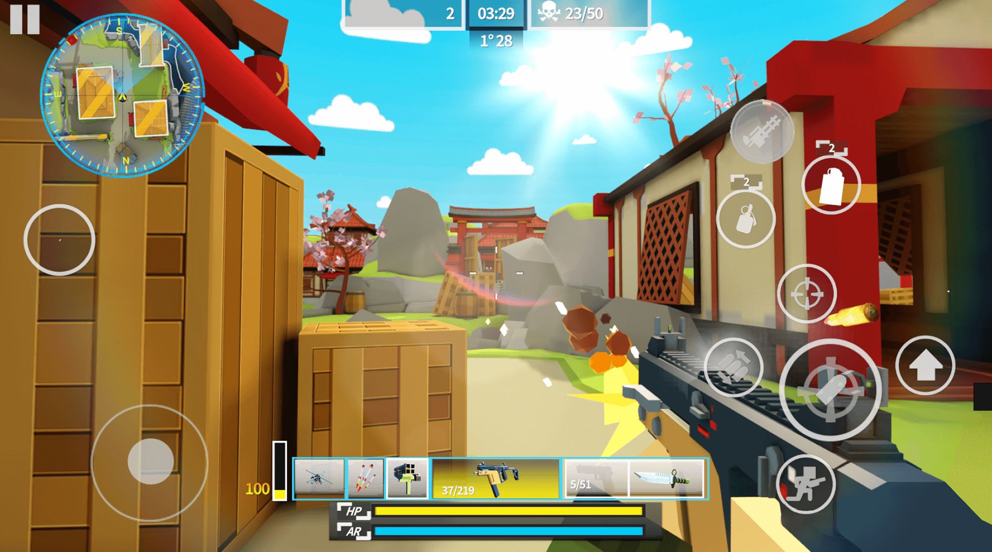 Télécharger Bit Gun FPS: Online Shooting pour Android gratuit.