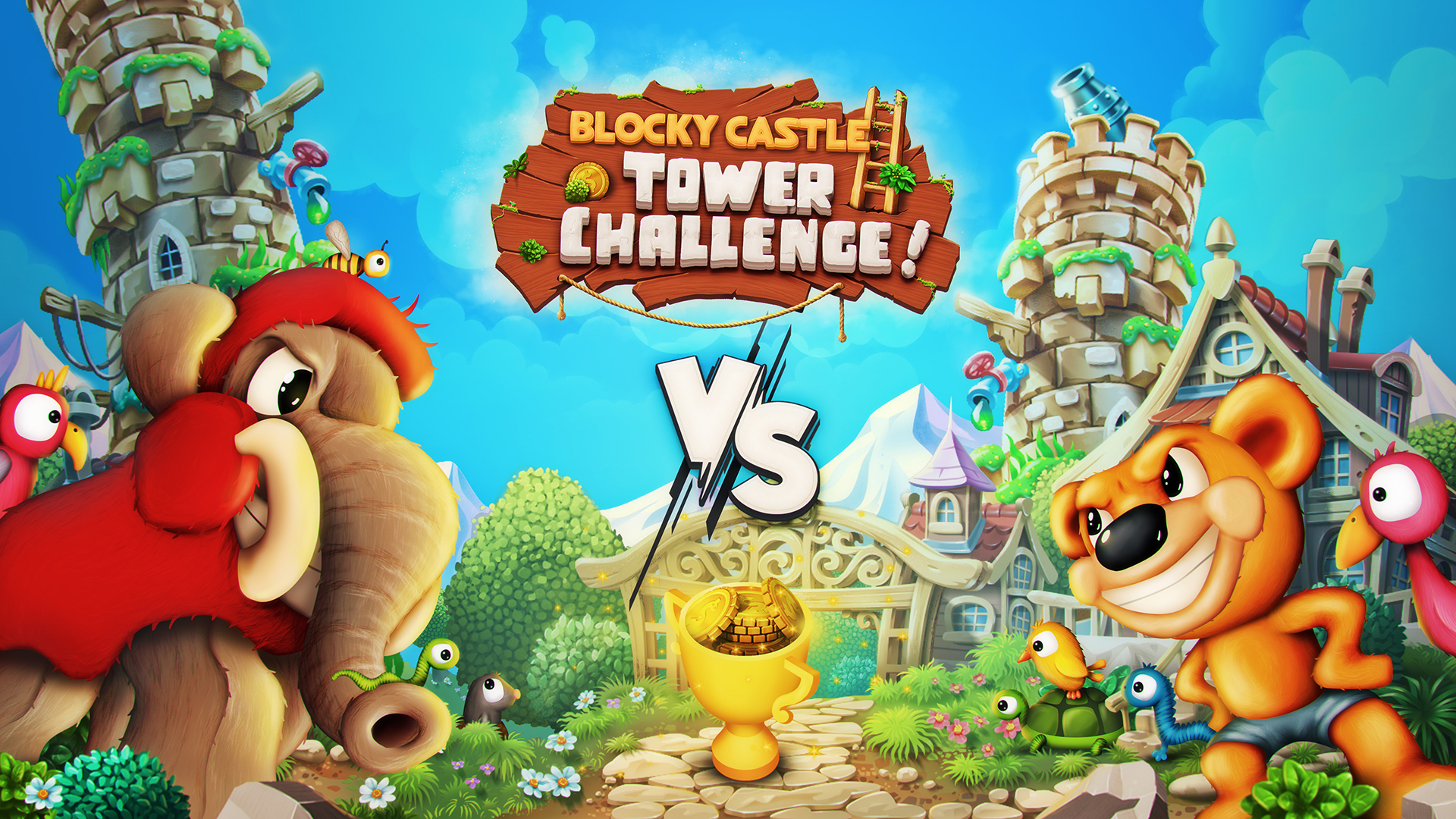Télécharger Blocky Castle: Tower Challenge pour Android gratuit.