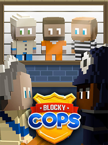 Télécharger Blocky cops pour Android gratuit.