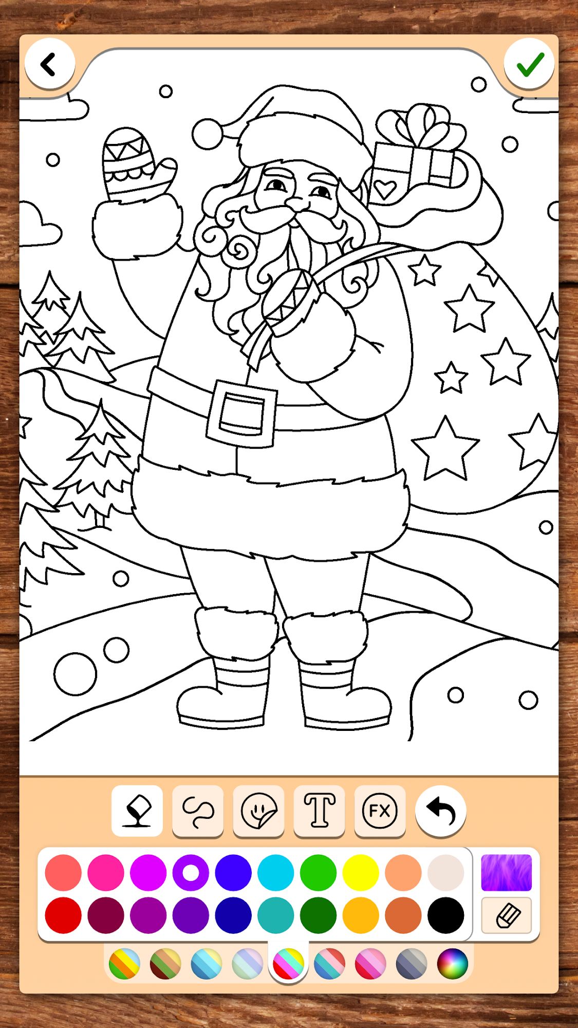 Télécharger Christmas Coloring pour Android gratuit.