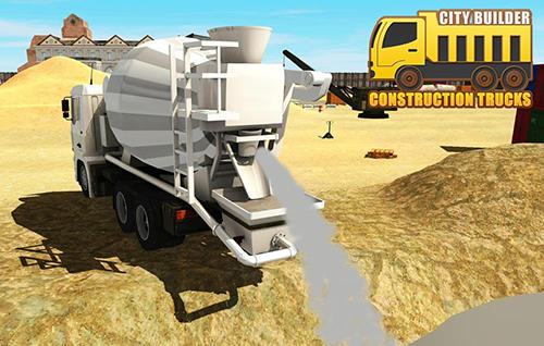 Télécharger City builder: Construction trucks sim pour Android gratuit.