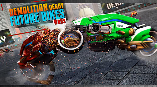 Télécharger Demolition derby future bike wars pour Android gratuit.