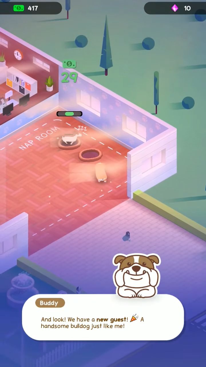 Télécharger Dog Hotel Tycoon pour Android gratuit.