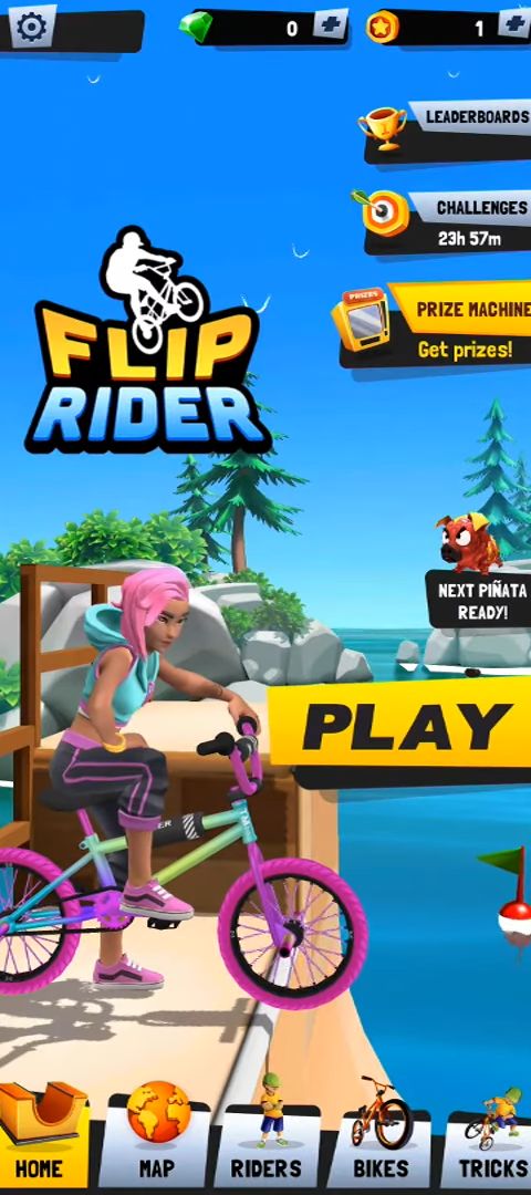 Télécharger Flip Rider - BMX Tricks pour Android gratuit.