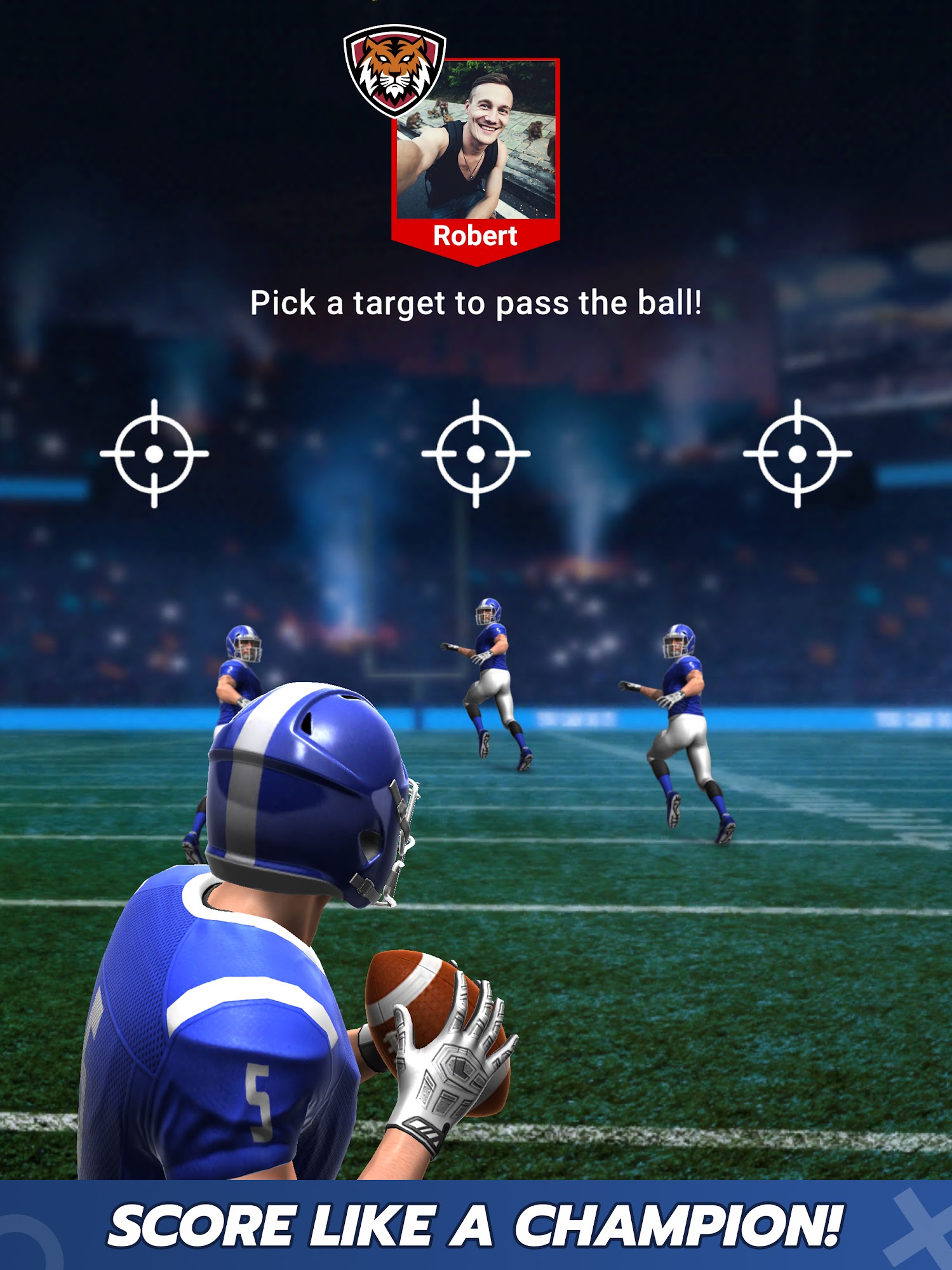 Télécharger Football Battle - Touchdown! pour Android gratuit.