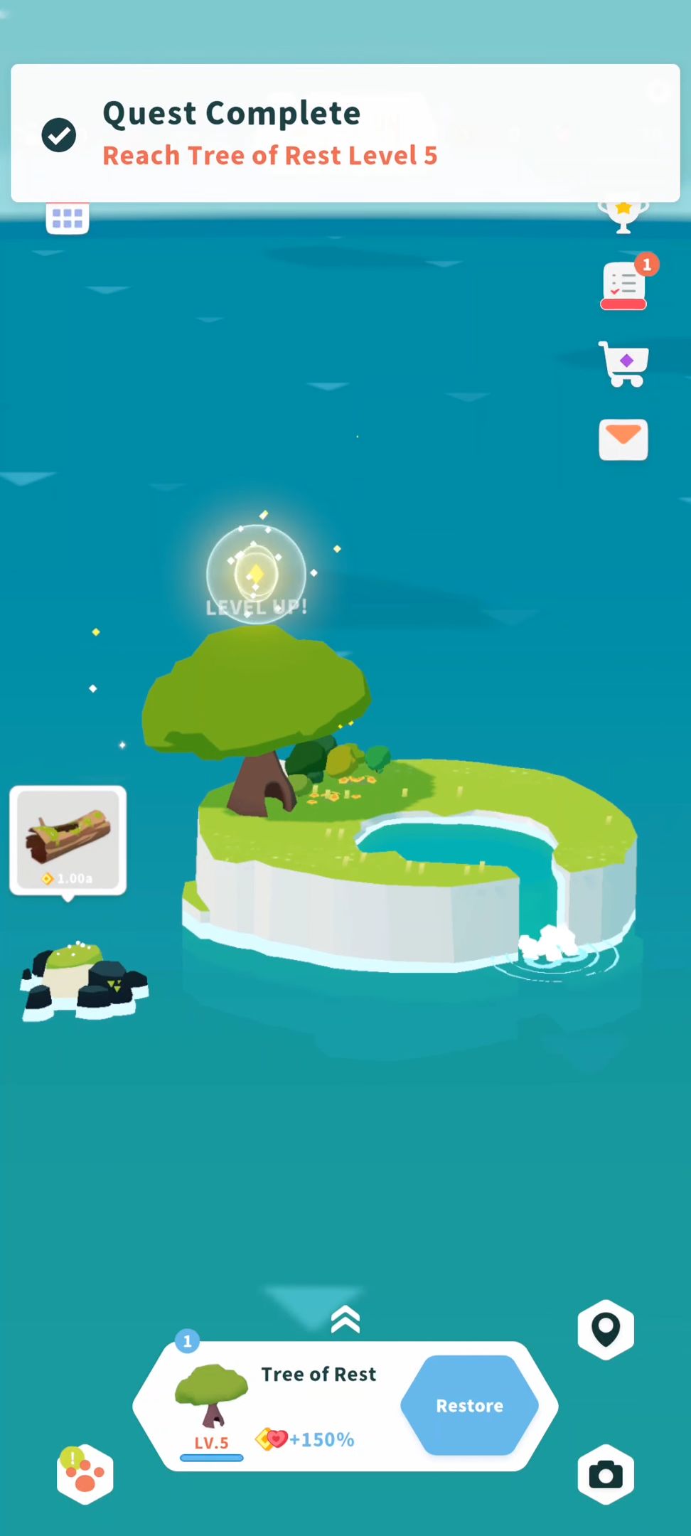 Télécharger Forest Island : Relaxing Game pour Android gratuit.