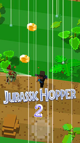 Télécharger Jurassic hopper 2: Crossy dino world shooter pour Android gratuit.