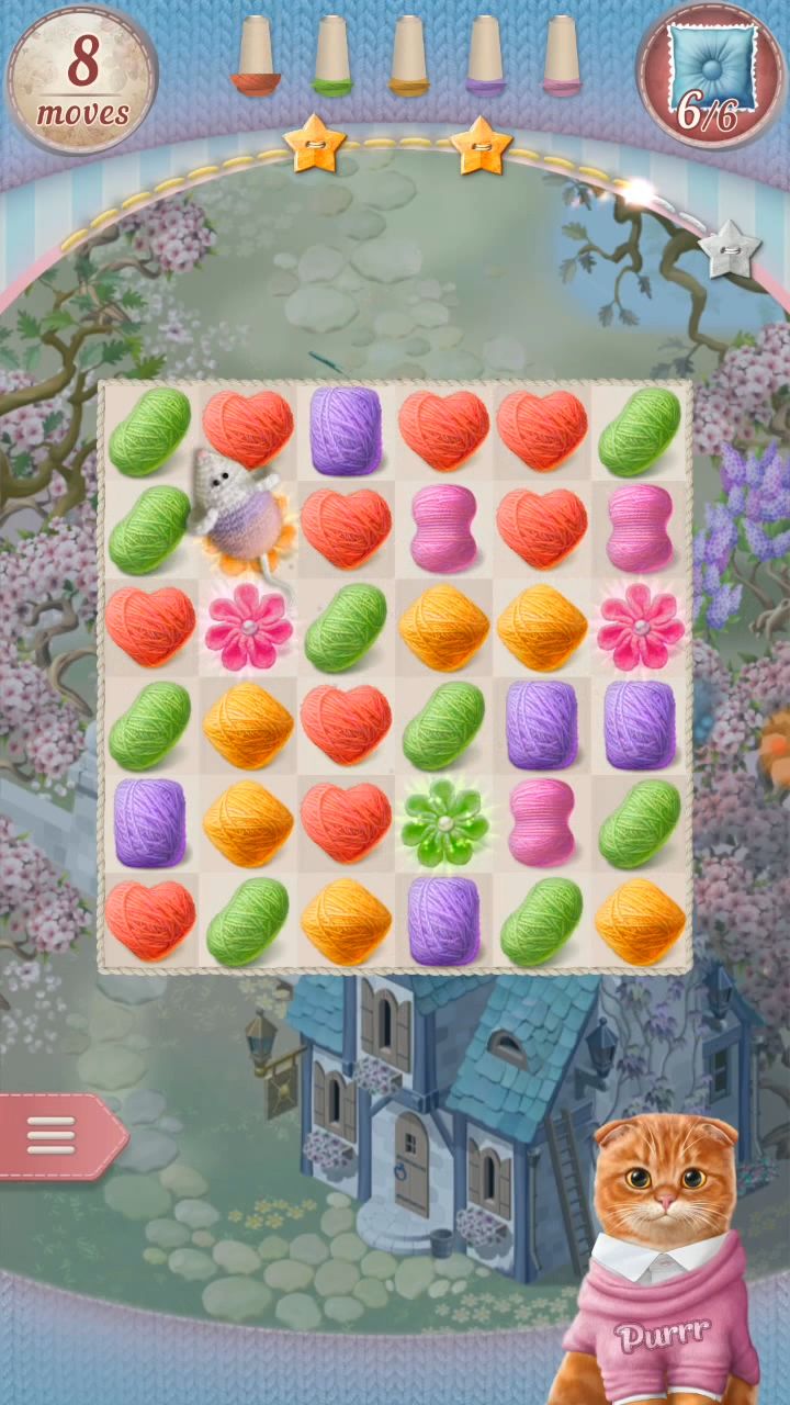 Télécharger Knittens: Match 3 Puzzle pour Android gratuit.