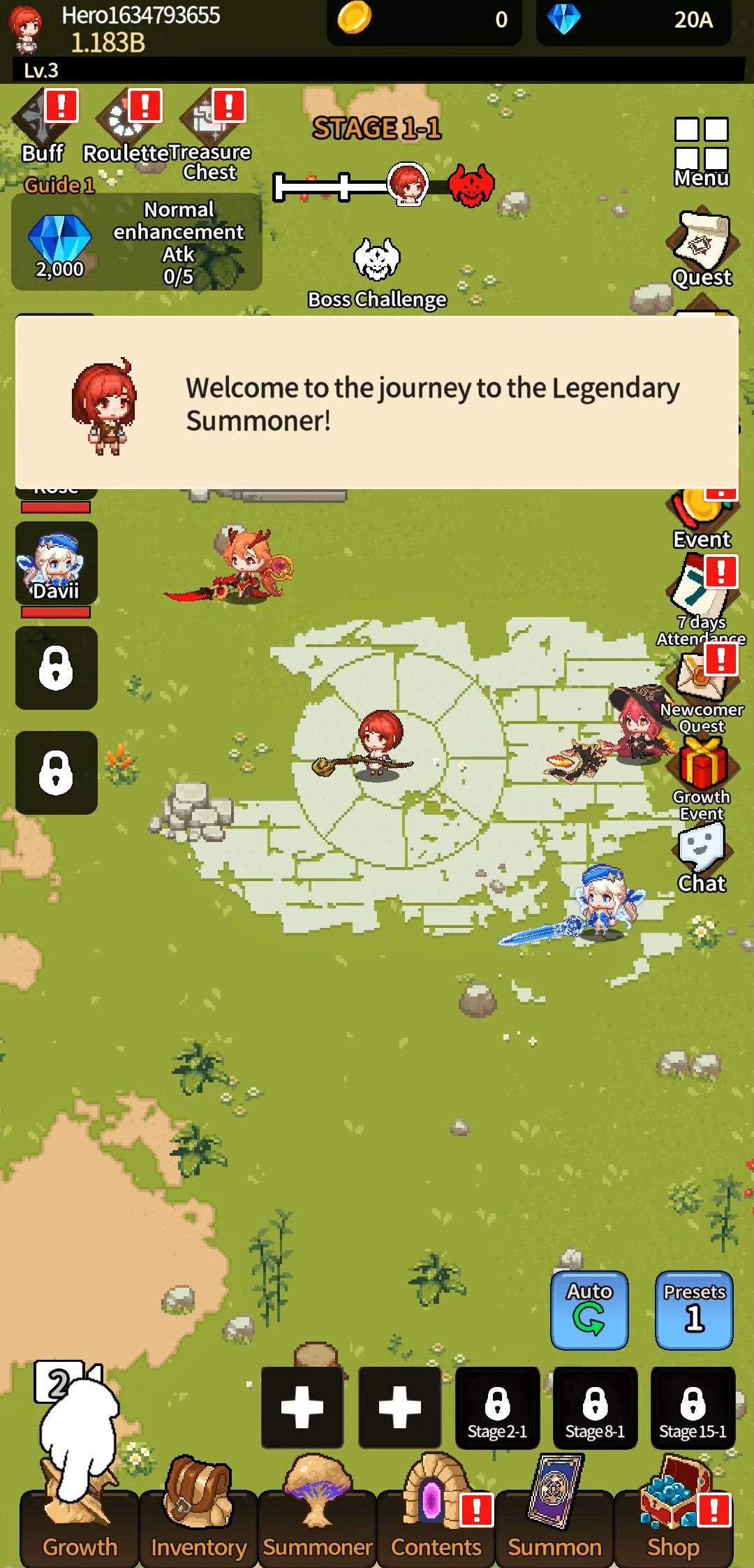 Télécharger Legend Summoners : Idle RPG pour Android gratuit.