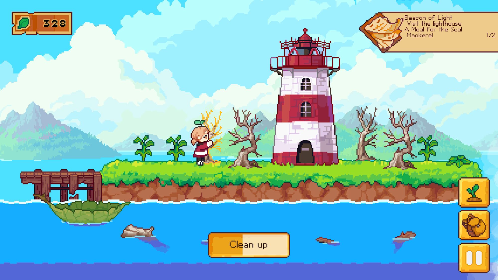 Télécharger Luna's Fishing Garden pour Android gratuit.