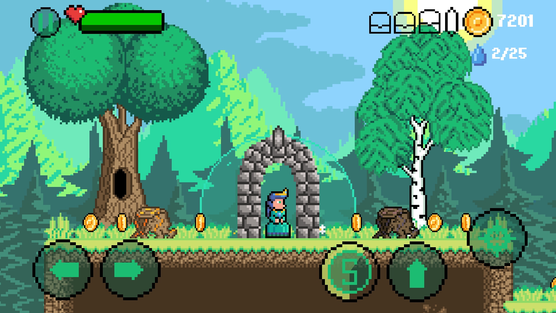 Télécharger Magic Forest : 2D Adventure pour Android gratuit.