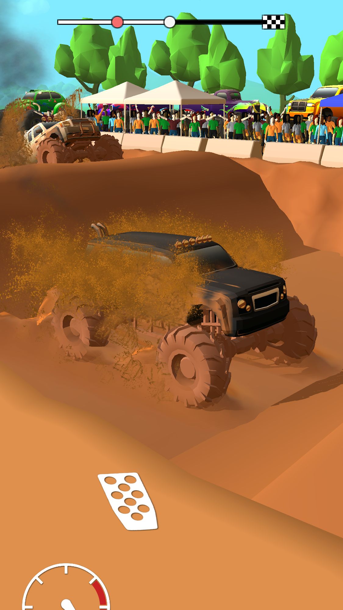 Télécharger Mud Racing: 4х4 Monster Truck Off-Road simulator pour Android gratuit.