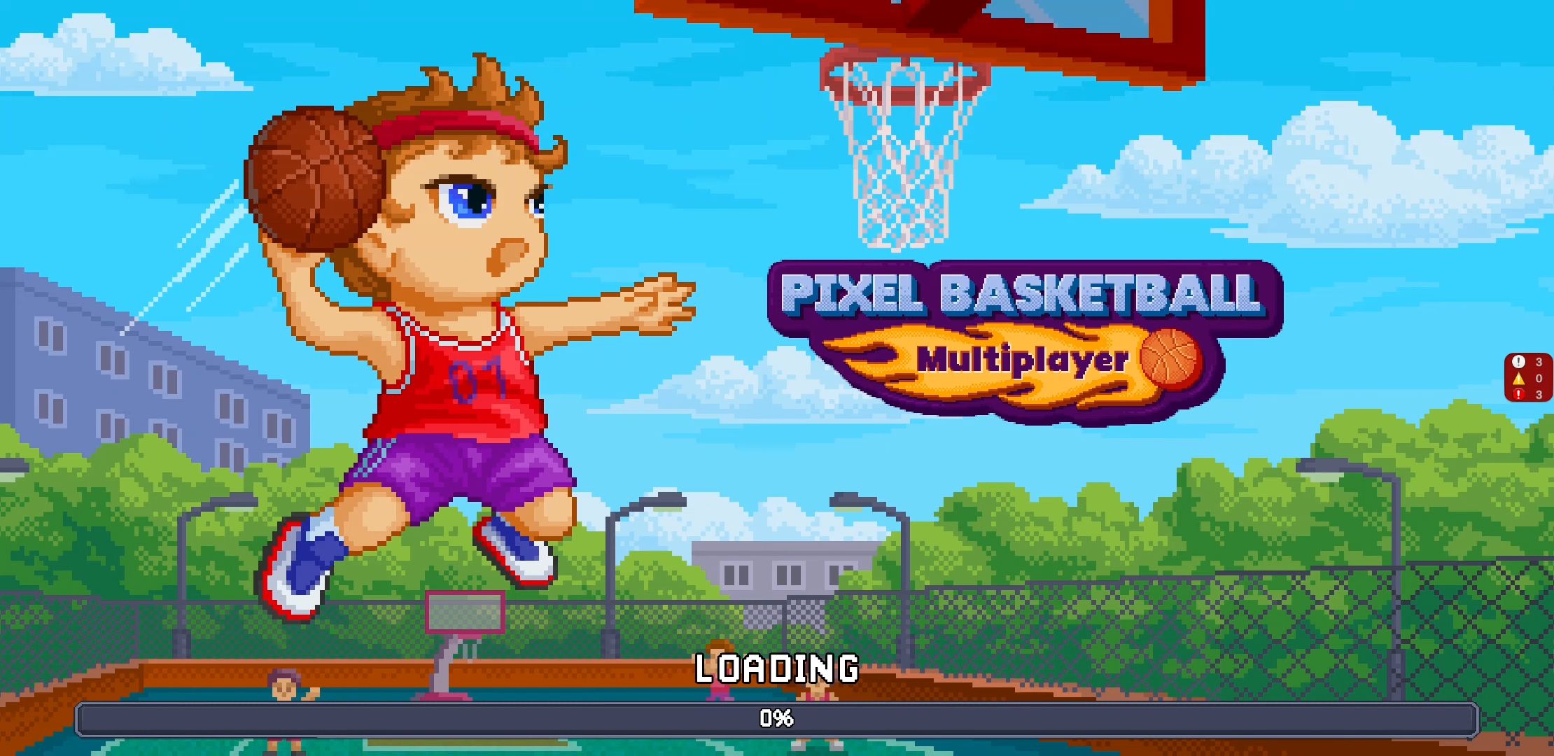 Télécharger Pixel Basketball: Multiplayer pour Android gratuit.