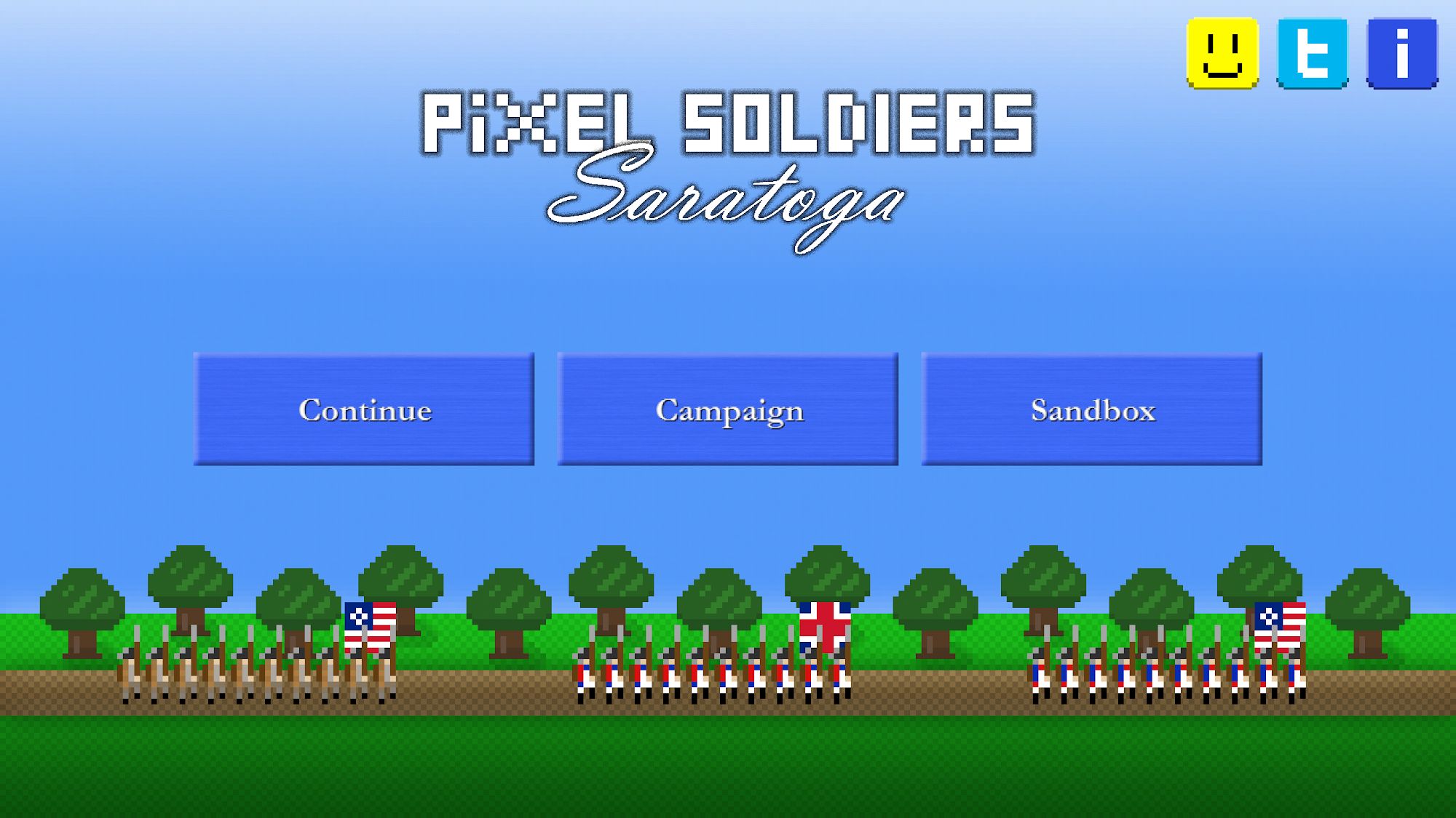 Télécharger Pixel Soldiers: Saratoga 1777 pour Android gratuit.