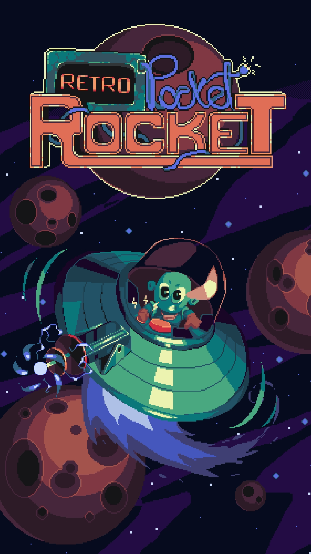 Télécharger Retro Pocket Rocket pour Android gratuit.