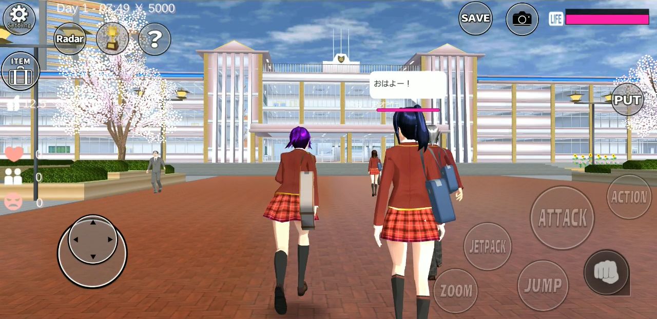 Télécharger SAKURA School Simulator pour Android gratuit.