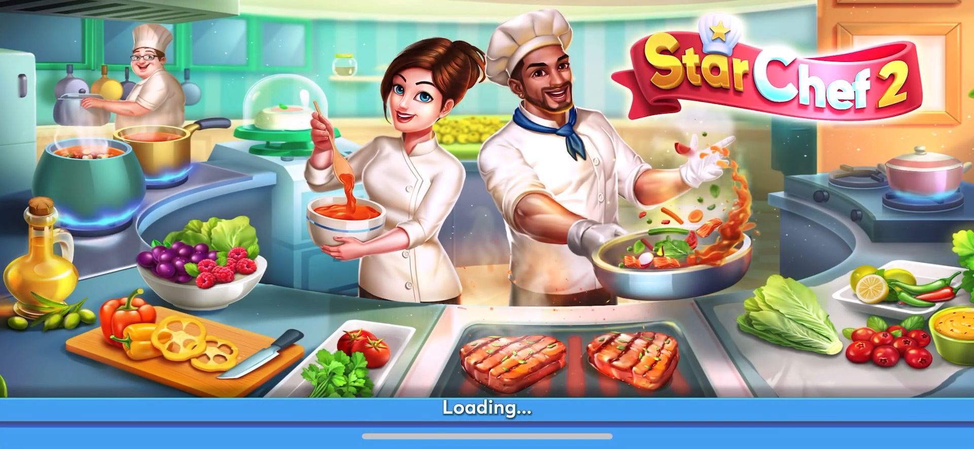 Télécharger Tasty Cooking Cafe & Restaurant Game: Star Chef 2 pour Android gratuit.