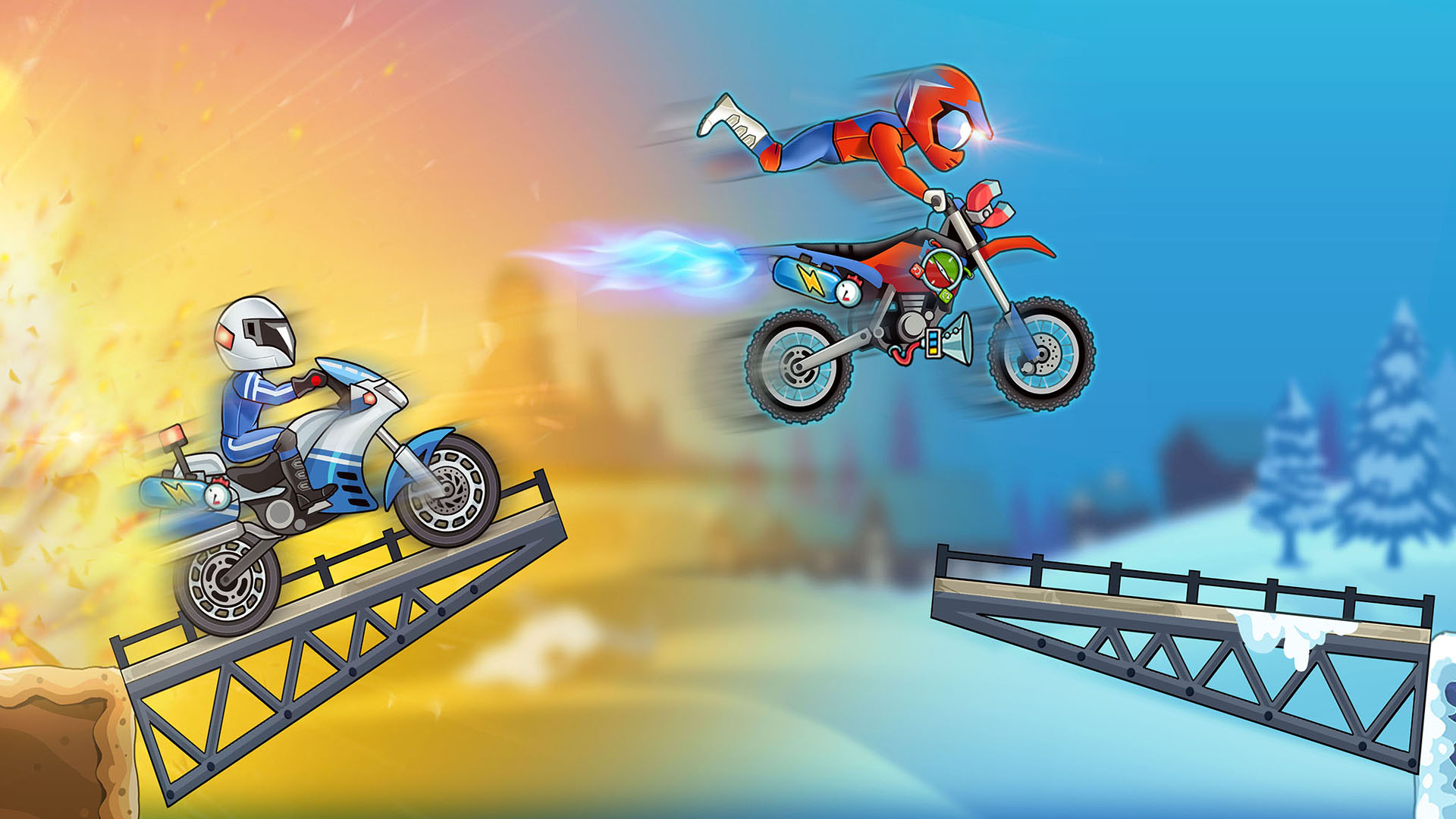 Télécharger Turbo Bike: Extreme Racing pour Android gratuit.