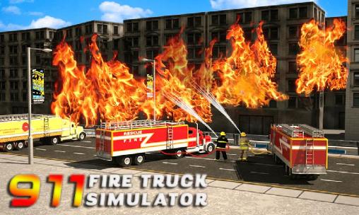 911 voiture de pompier: Simulateur