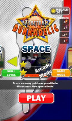 Télécharger Basketball Dunkadelic pour Android gratuit.