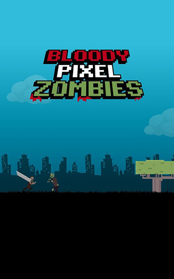 Zombies sanguinaires de pixel