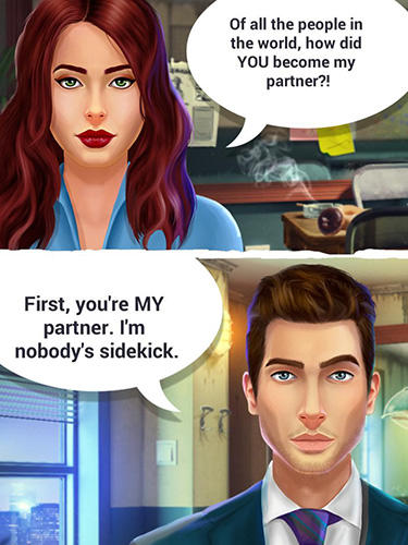 Detective love: Story games with choices