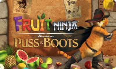 Télécharger Le Chat aux Bottes Ninja de Fruits.  pour Android gratuit.