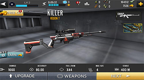 Ghost sniper shooter: Contract killer