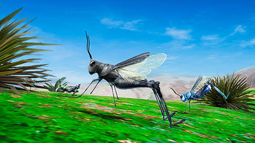 Grasshopper insect simulator