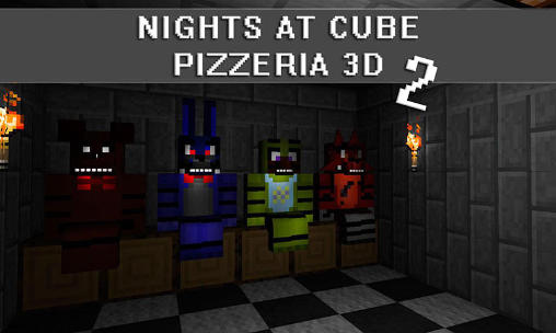 Nuits dans une pizzeria cubique 3D 2