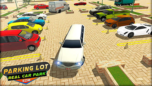 Parking d'autos: Simulateur réel du parking d'autos