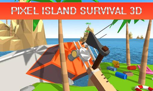 Survie sur une île de pixels 3D