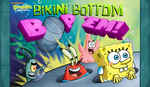 Sponge Bob Pantalon Carrés: Bikini Bottom pousse-les