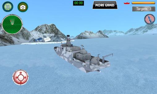 3D navire naval de combat