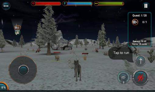 Loup méchant: Simulateur 3D