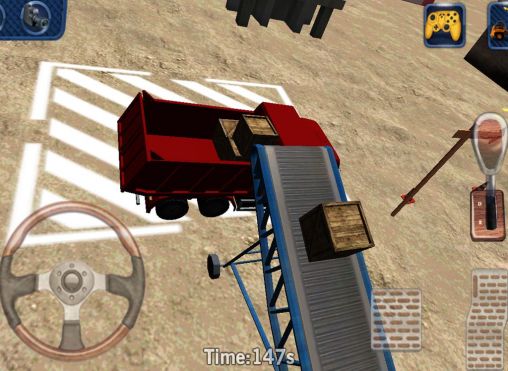 Le Camion lourd 3D: la Livraison