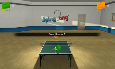 Le Ping-Pong. La Table de Tennis