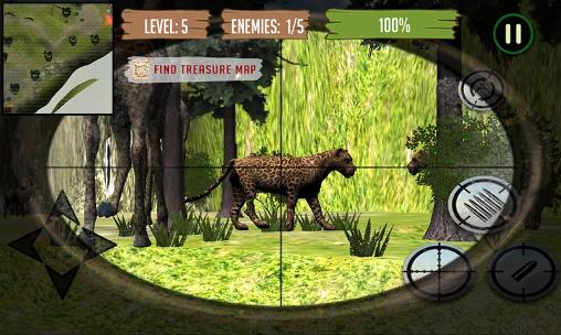 Jungle: Chasse et tir 3D 