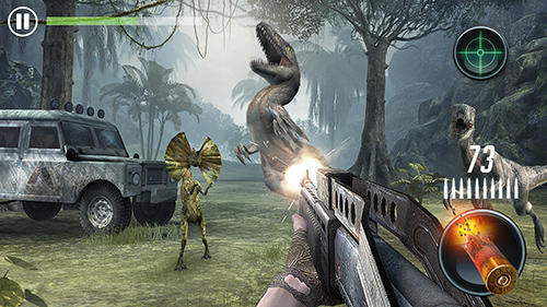 Jurassic missions: Free offline shooting games