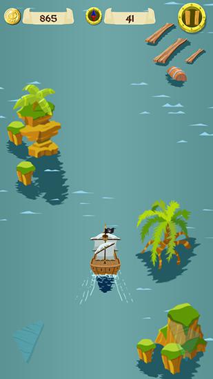 Navire de pirates: Navigation infinie