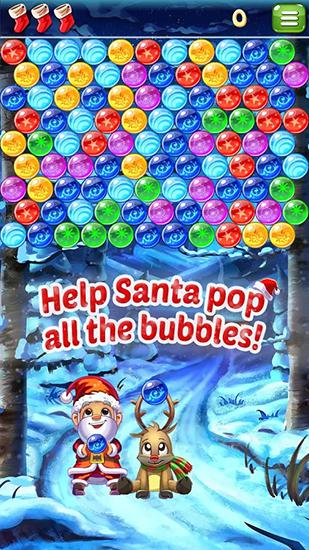 Explosion de Santa: Tir sur les bulles