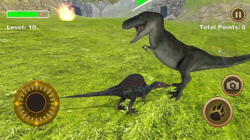 Simulateur de survie du Spinosaurus