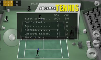 Le Tennis avec Stickman