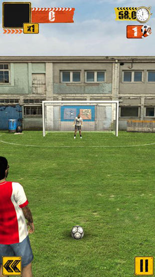 Football de rue: Frappe 