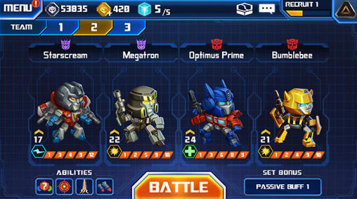 Transformers: Tactique de combat