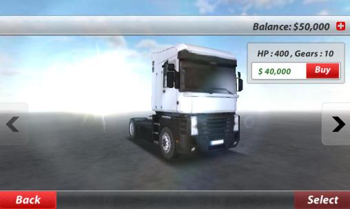 Simulateur du camion: Europe
