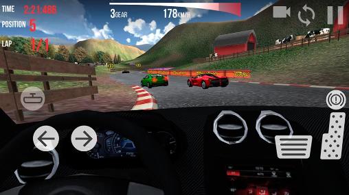 Courses d'auto: Simulateur 2015